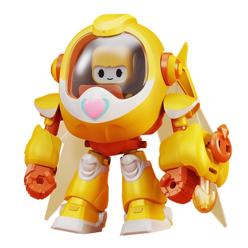 百变布鲁可超能版先锋小队布布鲁鲁可可战队布鲁克积木人玩具男孩 - 图2