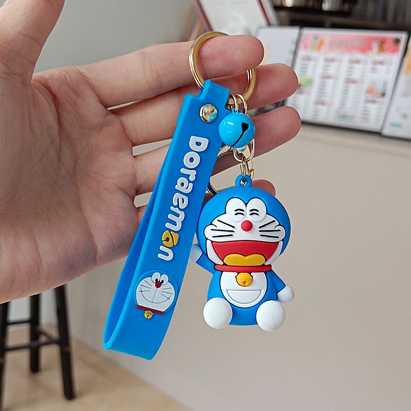 直供可爱动漫叮当猫钥匙扣ins创意情侣包包汽车挂件公仔卡通礼品,淘宝优惠券,粉丝福利购,淘宝优惠卷