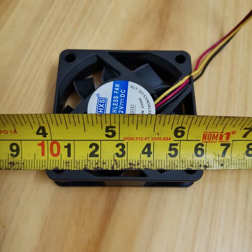 6cm电脑CPU散热器370奔三P3风扇60*60*15MM 12V三线 含油轴承 HXS - 图1
