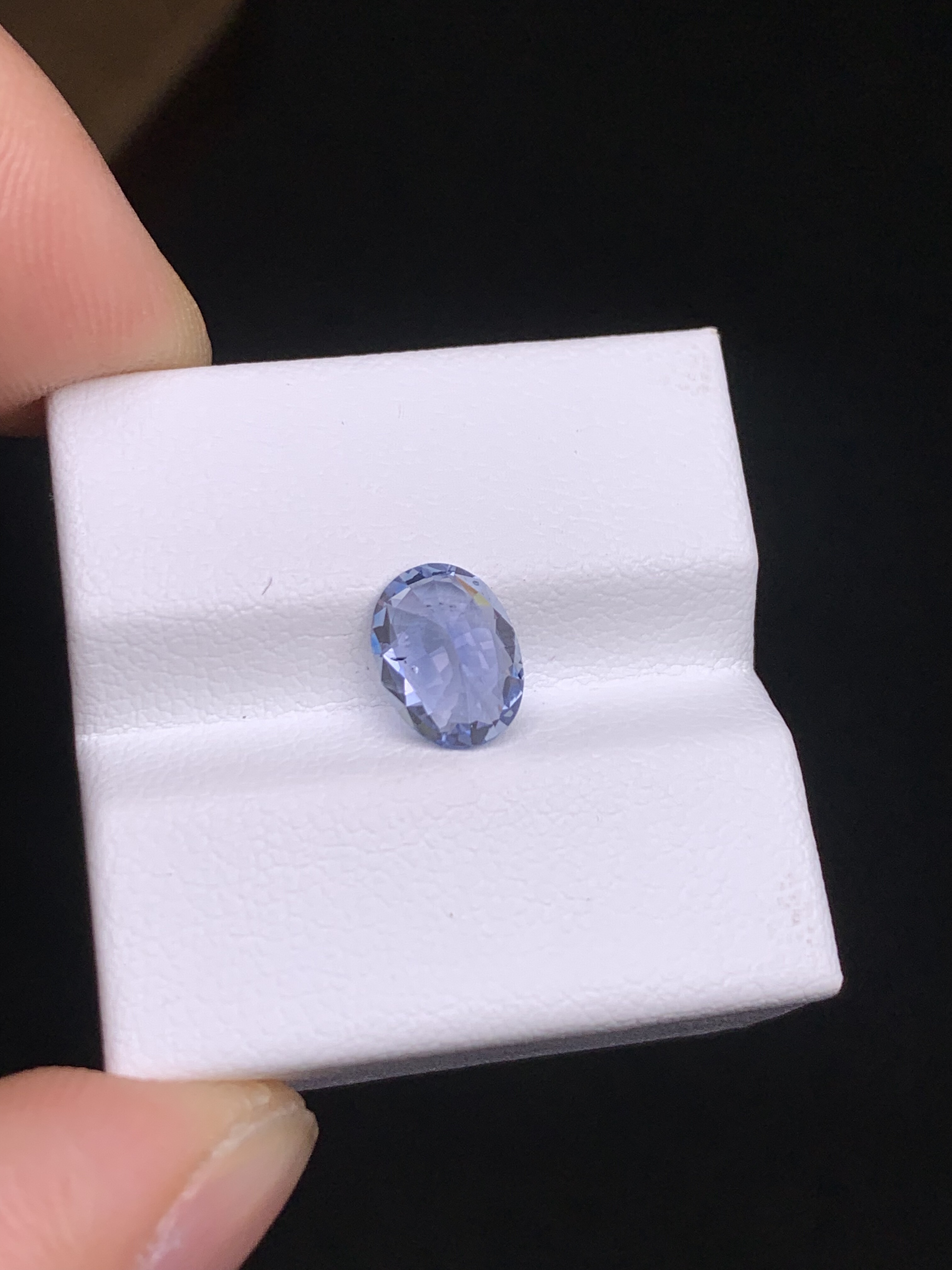 1.8克拉 斯里兰‮天卡‬然老烧冰川蓝 蓝宝石（0119）,淘宝优惠券,粉丝福利购,淘宝优惠卷