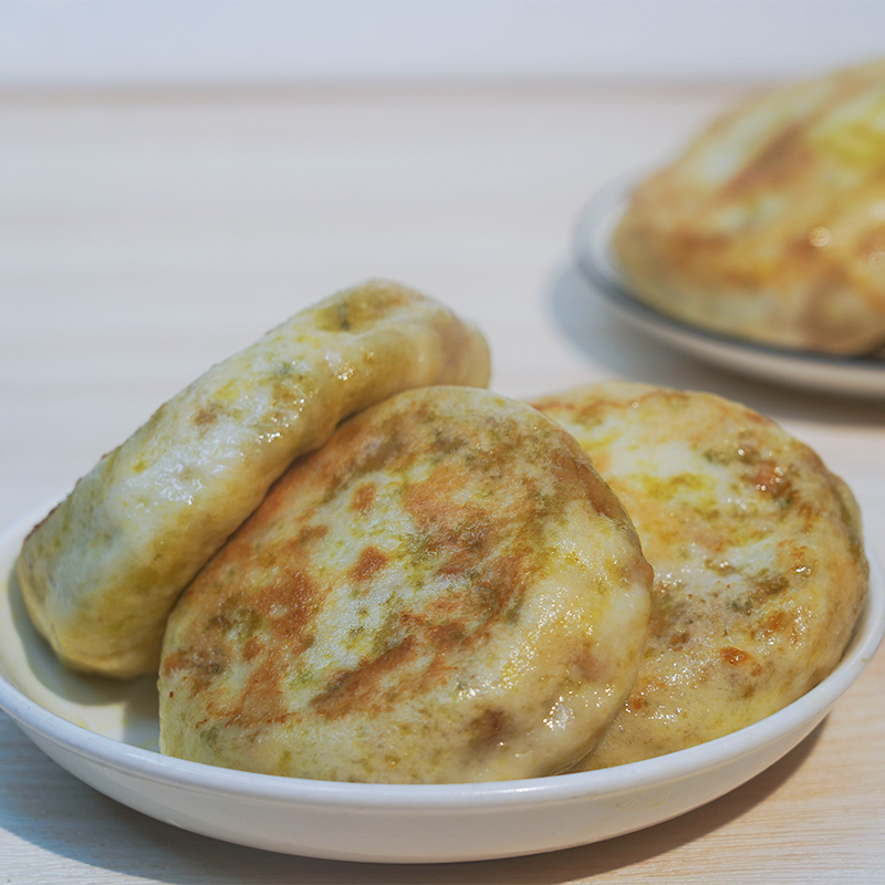 衢州特产常山大饼新鲜豆腐饼手工开化水煎饼面点早餐萝卜丝饼-图3