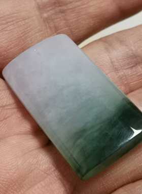 A货翡翠挂坠一物一拍无事牌