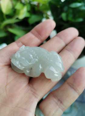 a货冰种翡翠证书支持复检老料