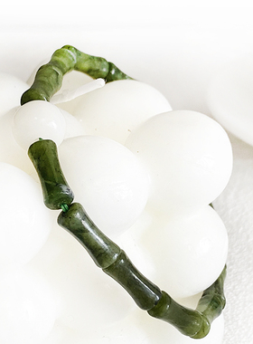 HAPPY天青竹节手链手串