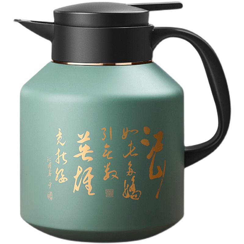 316不锈钢焖茶壶大容量保温水壶泡茶带过滤网茶仓家用咖啡壶 水瓶
