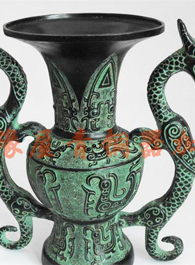 摆件客厅青铜器桌面摆件复古风