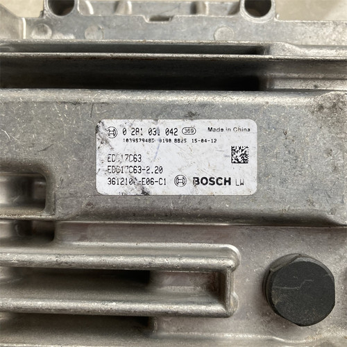 长城风骏5皮卡发电机电脑板0281031042 EDC17C63编程 关闭防盗042 - 图1