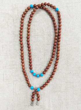 方宗正品泗滨砭石佛珠念珠情侣