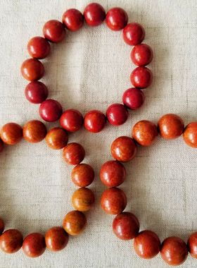 方宗正品天然泗滨砭石手链