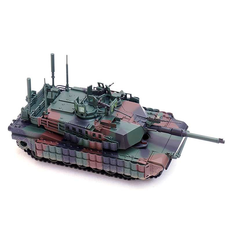 Panzerkampf铁流 美军M1A2 TUSK2主战坦克 北约三色 成品模型1/72 - 图0