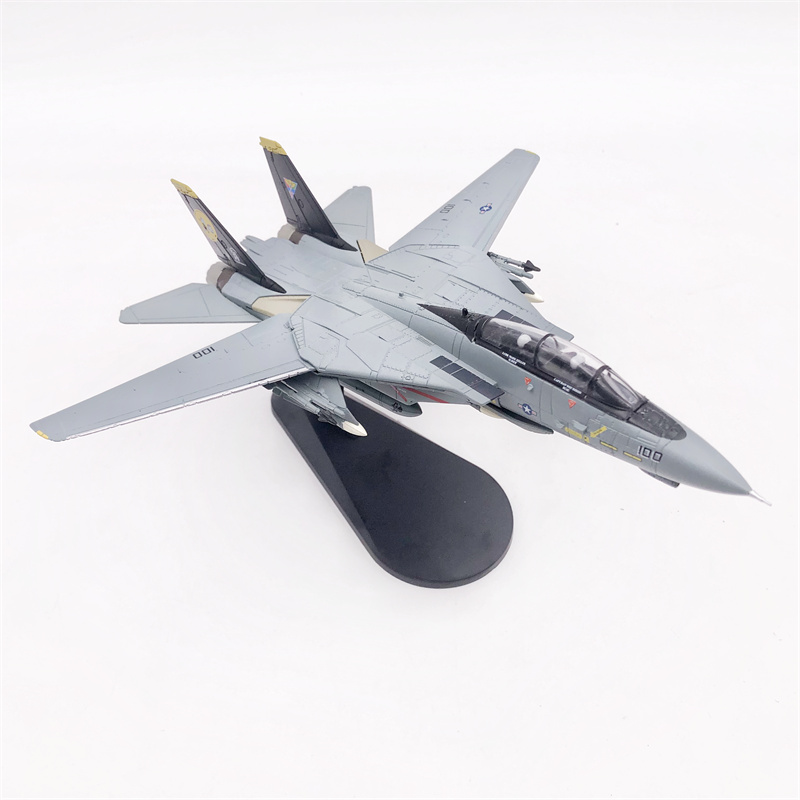 WLTK日炙美国F-14D雄猫战斗机VF-31炸弹猫 F14成品合金模型1/100 - 图3