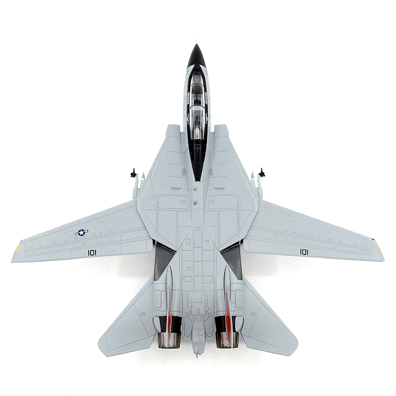 AF1 美国海军F-14D雄猫战斗机VF-31雄猫人 AJ101 F14合金模型1/72 - 图1