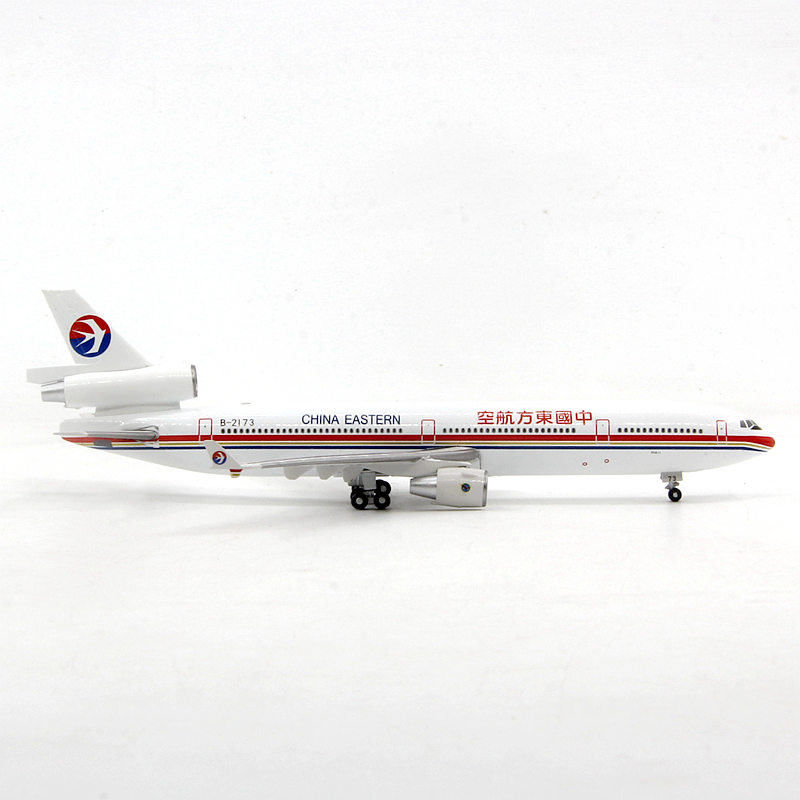 JETHUT 中国东方航空麦道MD-11 B-2173成品合金客运飞机模型1/400 - 图0