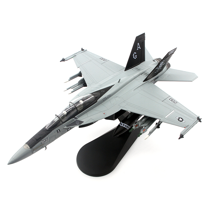 WLTK日炙 美国海军F/A-18F战斗机 VFA-103海盗旗 F18成品模型1/72 - 图3