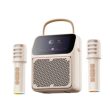 金运 K800新款蓝牙音响悬浮歌词显示屏家庭KTV麦克风话筒音响一体
