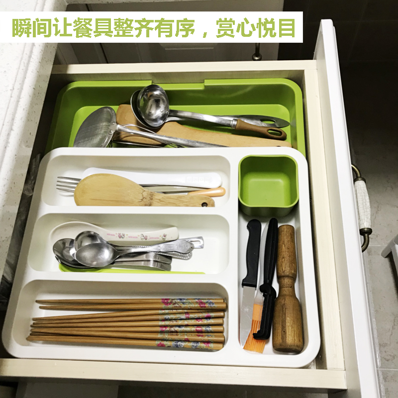 英国joseph 抽屉整理器厨房置物架餐具刀叉勺收纳盒分格 姜妍同款 - 图0