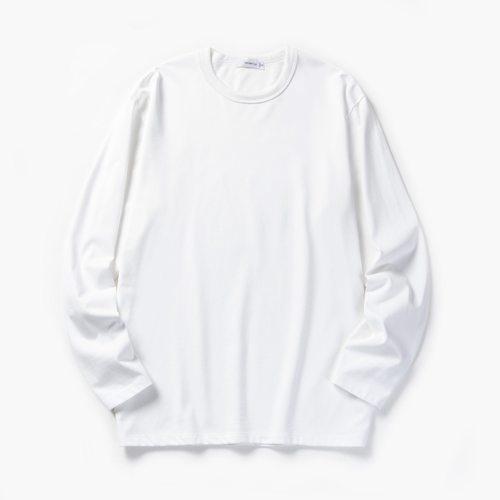 日系宽松潮牌纯色透气长袖T恤COOLMAX Jersey L/S Tee山系长袖 - 图3