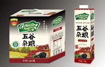 Hot Pin Valley Love Five Grain Cereals Juice Healthy Coarse Grain Drink Drinks no Add 1000g * 6 Bottle Family Dinner Parties