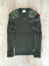 British Army Sweater Green Sweater Camp Sweater Editions Public Hair