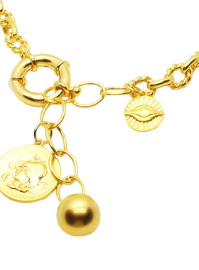 现货颈链youngwon合金女