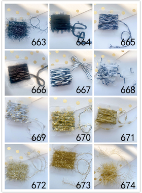 黑金色系列2原创设计辅料小样手混线特色线手工花边包装绳DIY配件