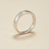 AHCHOO Quiet Luxury Commuting Versatile Round Diamond Moissanite Ring Simple Advanced S925 Silver Ring Women's Gift