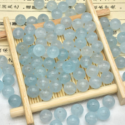 天然石串珠散珠手工DIY手链手串项链配件多彩圆形珠子饰品材料 - 图2