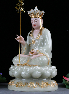 居家佛具信仰玉石供佛