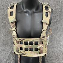 (TR Tactical Chibing) AIRLITE Tactical chest hanging braces laser cut composite fabric MK4 D3CRM