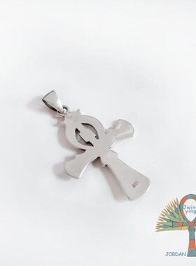 埃及男女通用手工银进口银吊坠