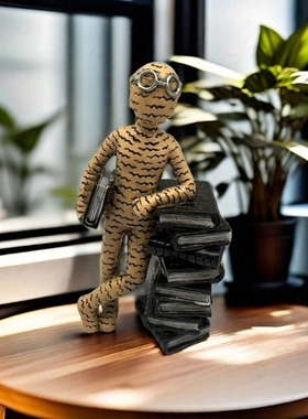 读者桌面小摆件阅读区装饰品