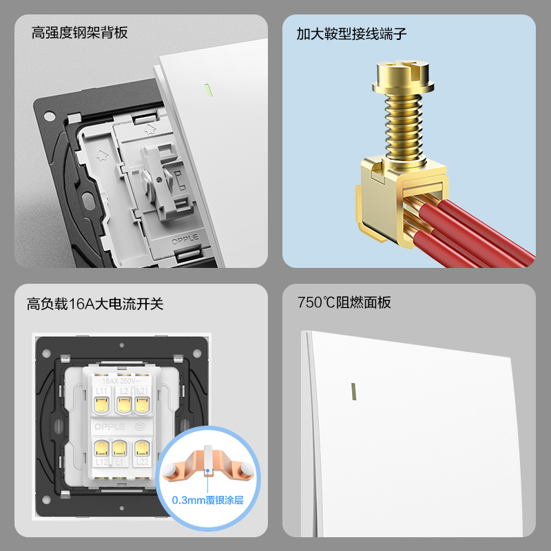 OP’s new frameless 16a air conditioner wall socket