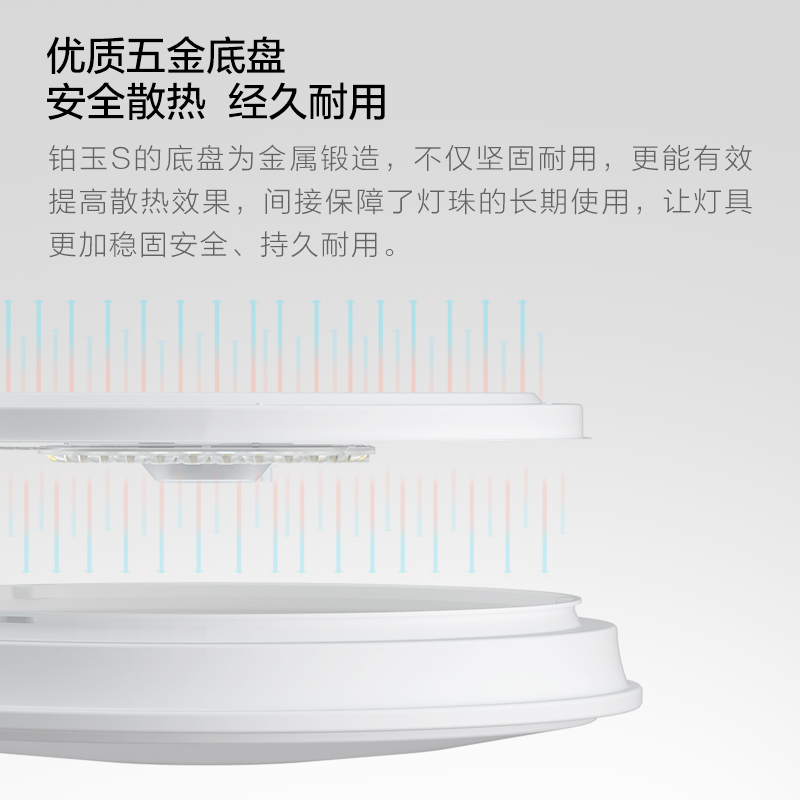 欧普照明 LED卧室儿童房间吸顶灯现代简约圆形厨房阳台灯具灯饰WS-图3