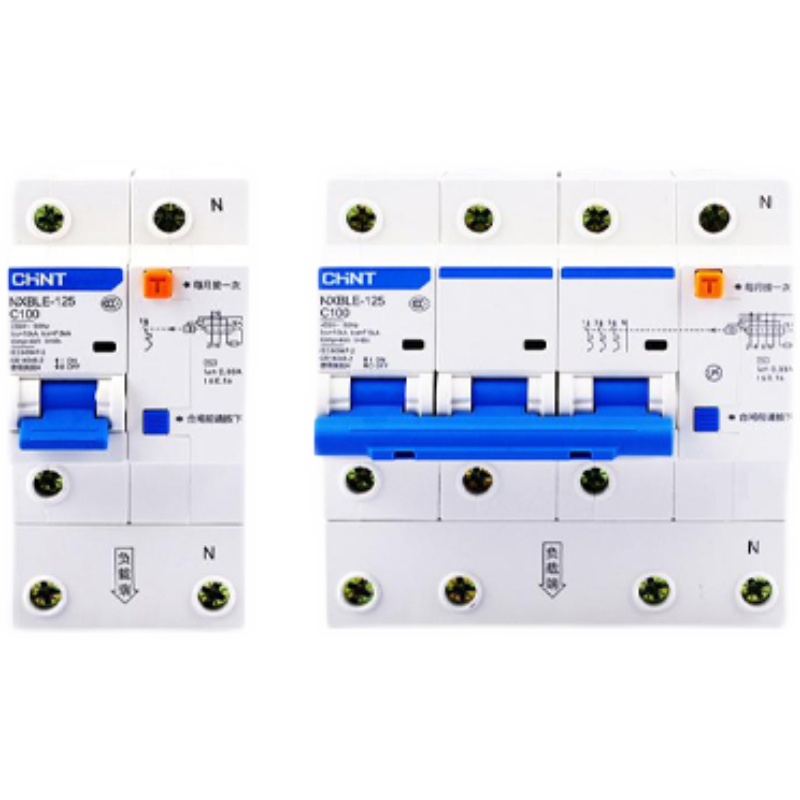 正泰漏电保护断路器NXBLE-125 三相四线漏保3P+N 4P 80A 100A 2P - 图3