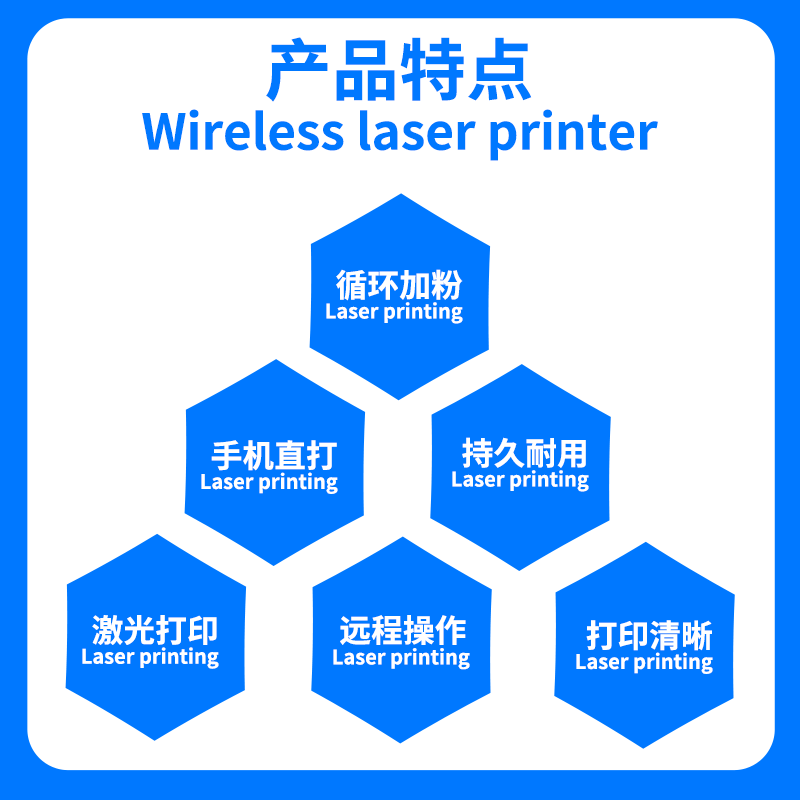 惠普黑白无线HP1007 1020 1160 1136 1606激光打印机小型家用办公-图0