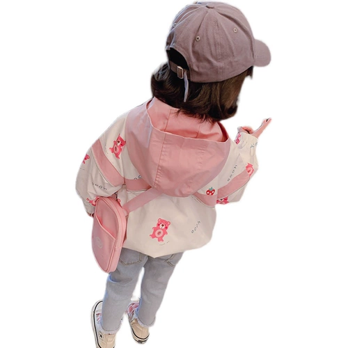 Осенняя детская весенняя куртка, детский весенний плащ, в западном стиле, детская одежда