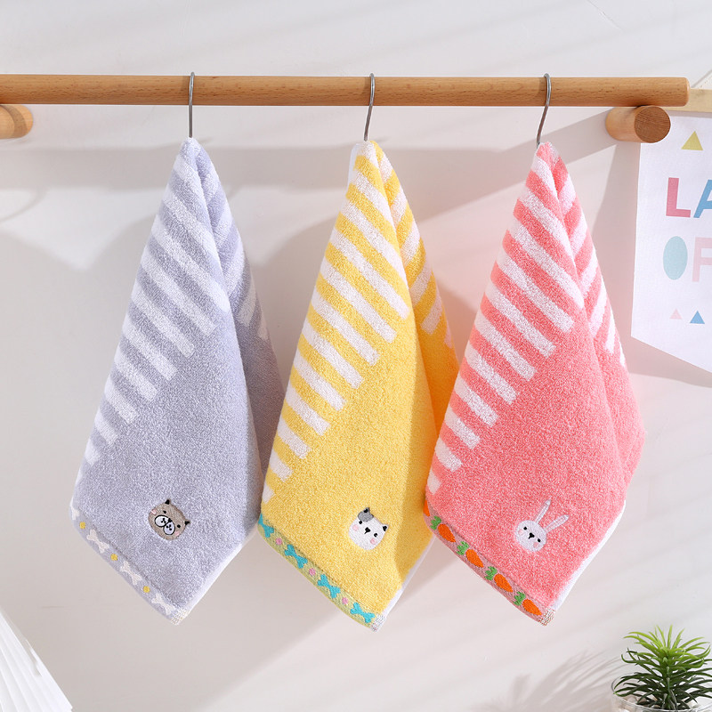 童巾长方形可爱婴童擦脸小毛巾纯棉吸水25*50童巾全棉幼儿园柔软,淘宝优惠券,粉丝福利购,淘宝优惠卷