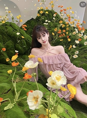 仿真花虞美人ins仿真花