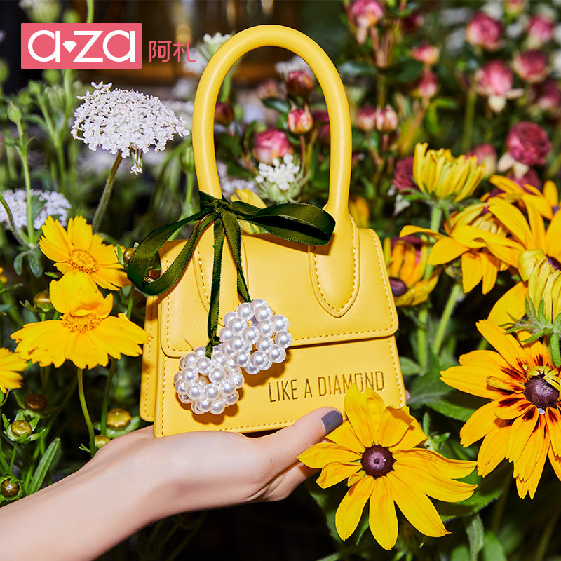 aza迷你戴妃2020新款ck夏天小包包 aza女士包袋