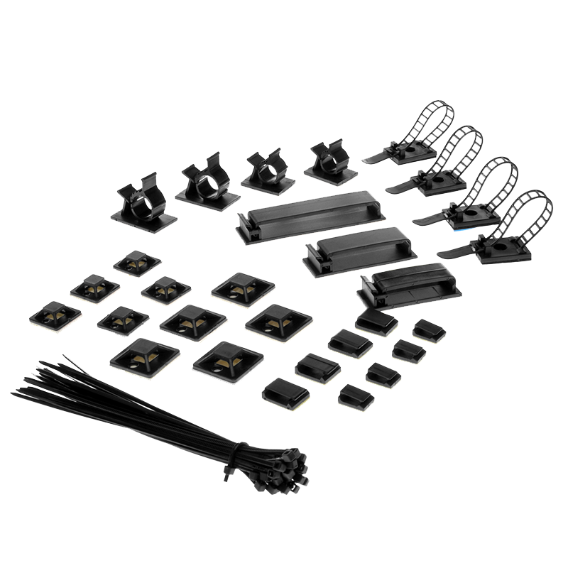 电脑机箱背板理线套餐排线走线固定夹行车记录仪走线固定器套餐B_虎窝淘