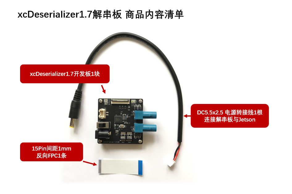 max9296解串板 gmsl支持IMX390 OX08B等 2~8M串行相机 jetson-图3