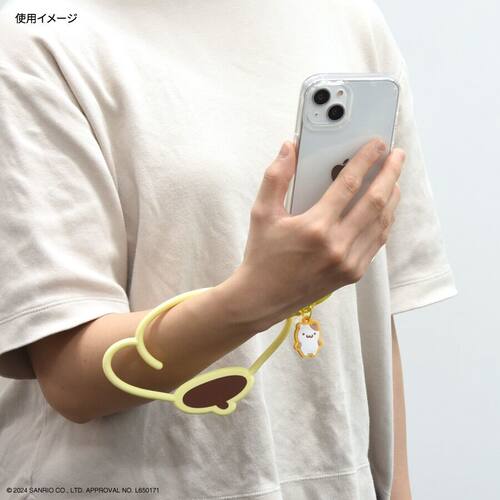 日本布丁狗人鱼汉顿帕恰狗卡通硅胶防丢失手机环挂链包挂件iphone - 图0