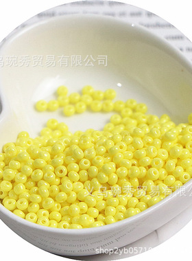 2 3 4mm超优油画实色米珠 手工diy串珠散珠手链项链饰品配件材料