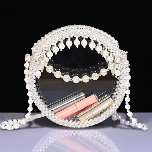 Браслет из бисера ручной работы, набор материалов, плетеные бусины, небольшая сумка, сумка для телефона, DIY