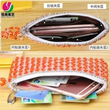 Браслет из бисера ручной работы, набор материалов, ремешок для сумки, плетеная маленькая сумка клатч, аксессуар, бусины, «сделай сам»