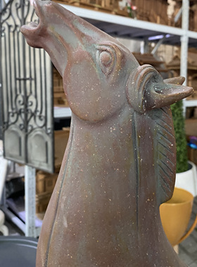 唐马招财马中式复古摆件