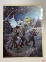 Rough Flash Cards Winter Night 2 Dufex Middle Kingdom B