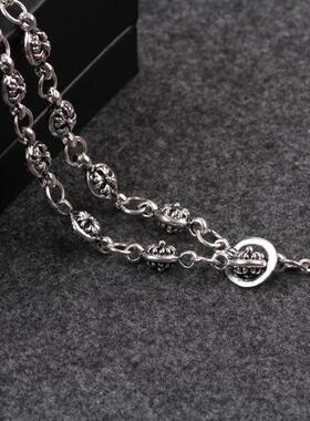 克罗十字架锁骨项链男女赛格朋克