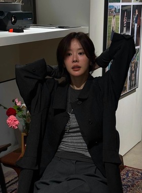 happyrim自留款out of label 镀白金流苏重工项链可拆卸链条