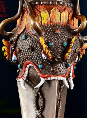 风格质朴尼泊尔手工桌面装饰摆件